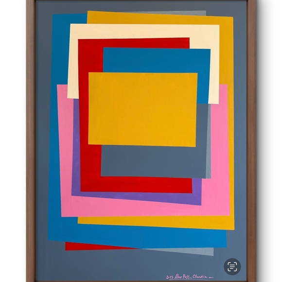 36” x 48” original acrylic painting signed by artist - Picture 3 of 4